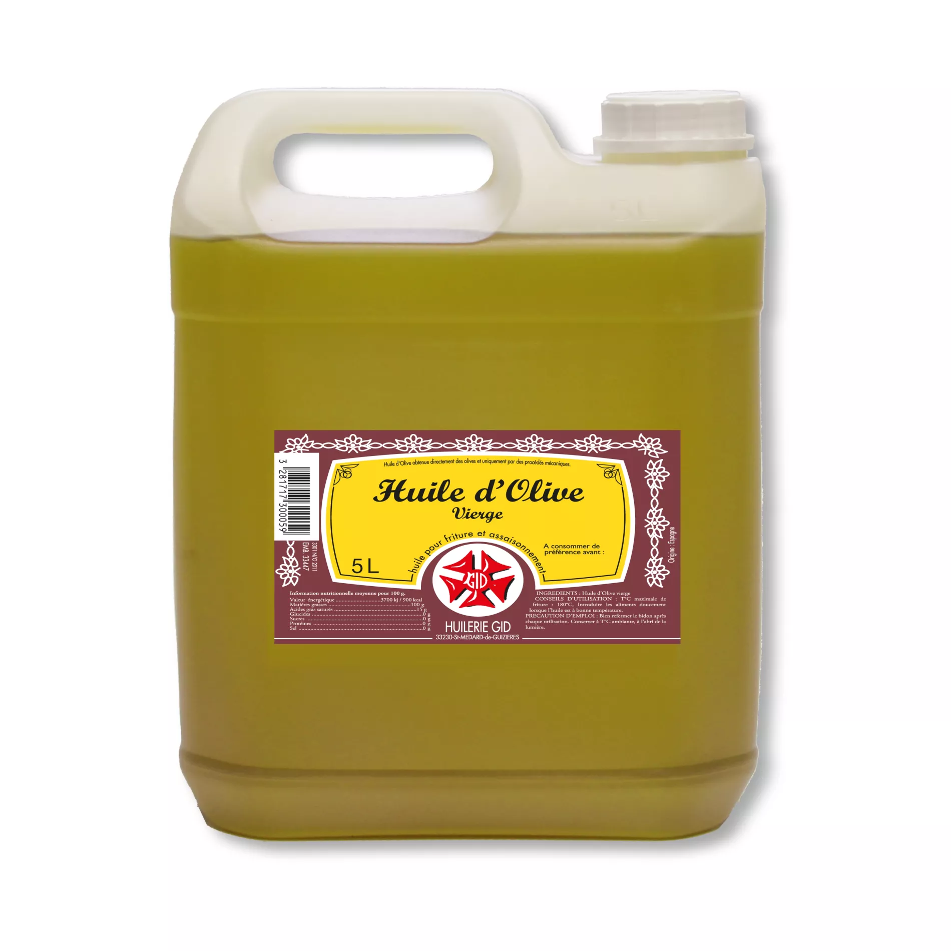 Huiles et vinaigres Visuel